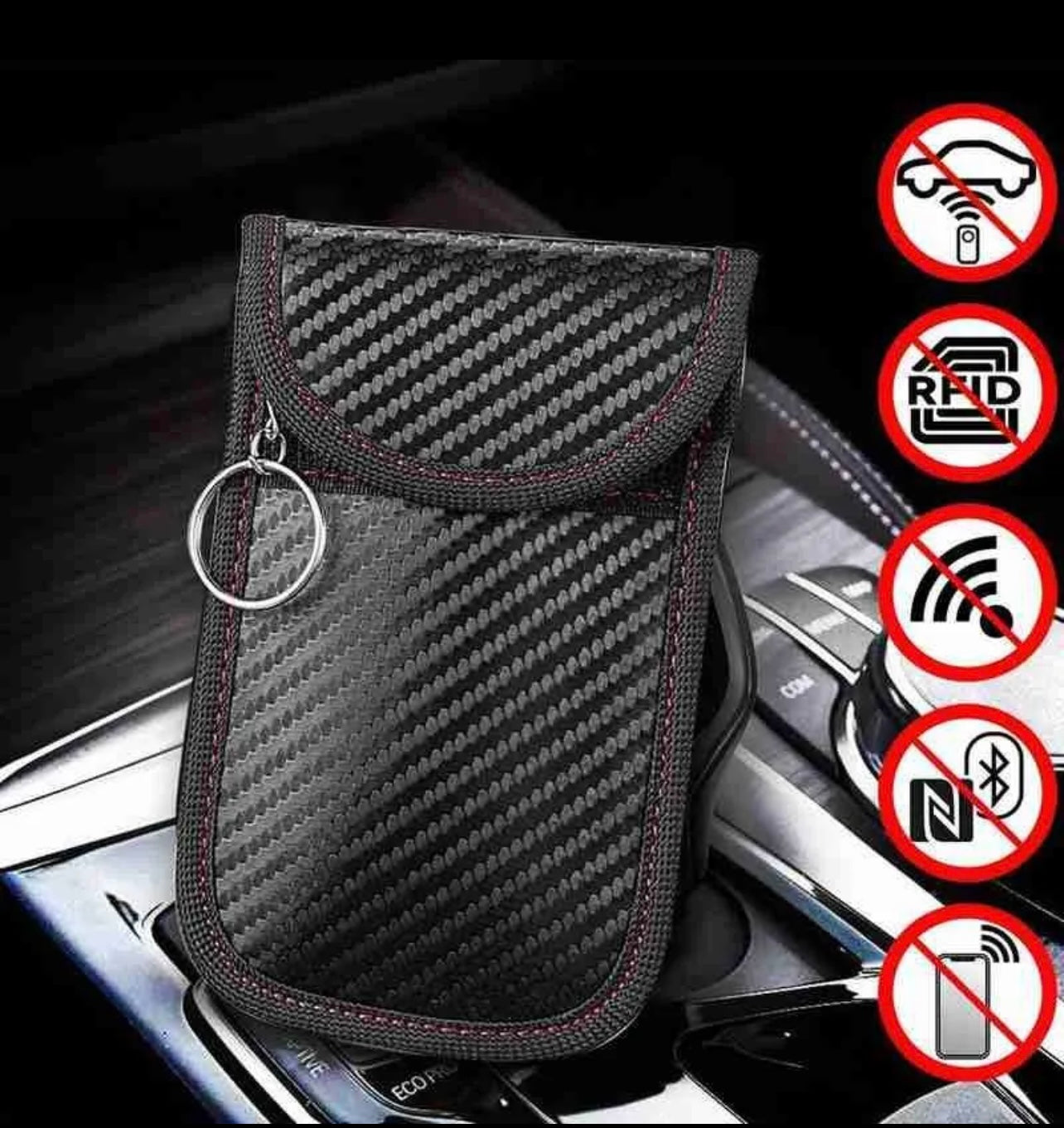 Pochette RFID pour clé voiture