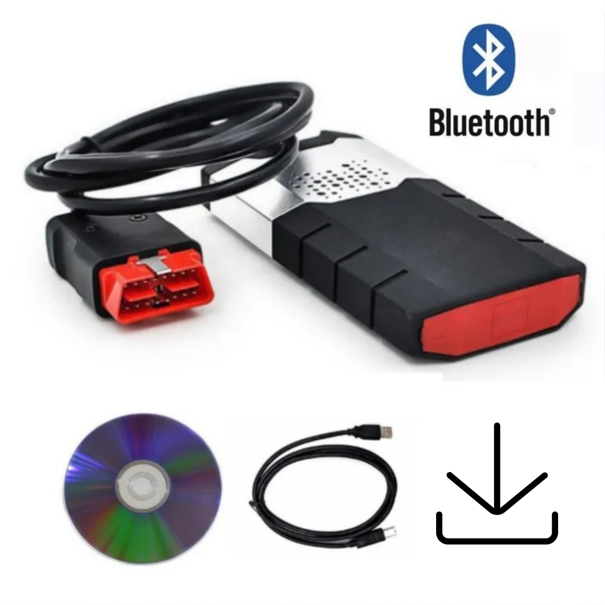 Valise DS150 Pro Single Board 2026 avec logiciel Delphi 2021 en Français Multimarques | Bluetooth/USB